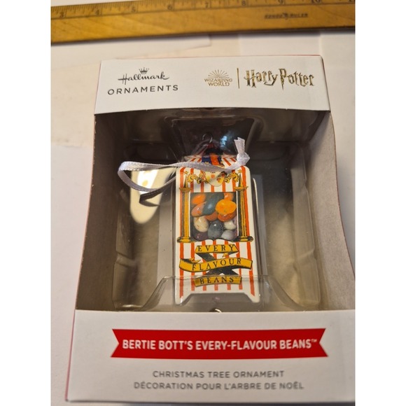 Hallmark Other - Harry Potter Christmas Tree Ornament Bertie Botts Every Flavour Beans Hallmark